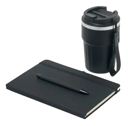 Regalos corporativos personalizados: set ejecutivo grabado con láser